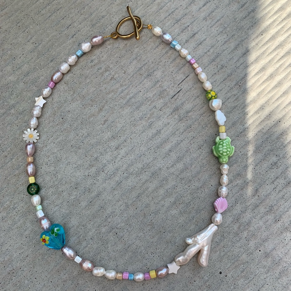 Summer / Mixed Bead Necklace